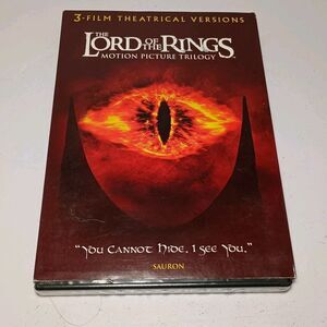 Lord Of The Rings Trilogy 3-Film Collection DVD 2012 New Sealed W/ Slipcover